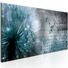 Artgeist Wandbild - Blue Dandelion