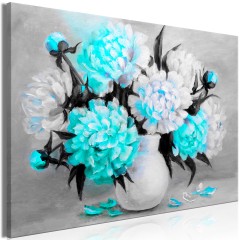 Artgeist Wandbild - Fragrant Colours (1 Part) Wide Blue