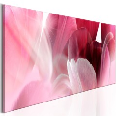 Artgeist Wandbild - Flowers: Pink Tulips