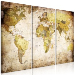 Artgeist Wandbild - Alte Kontinente