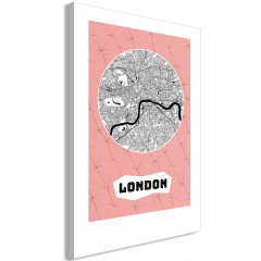Artgeist Wandbild - Central London (1 Part) Vertical