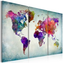 Artgeist Wandbild - World in Colors