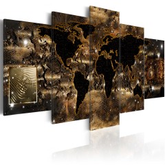 Artgeist Wandbild - World of bronze