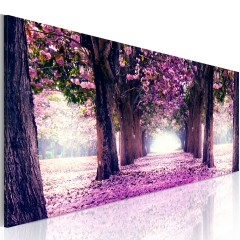 Artgeist Wandbild - Purple Spring