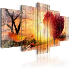 Artgeist Wandbild - Autumnal Love