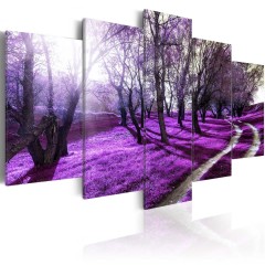 Artgeist Wandbild - Lavender orchard