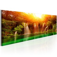 Artgeist Wandbild - Nature: Magnificent Waterfall