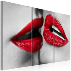 Artgeist Wandbild - Hot lips
