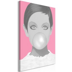 Artgeist Wandbild - Bubble Gum (1 Part) Vertical