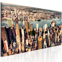 Artgeist Wandbild - Panorama of New York