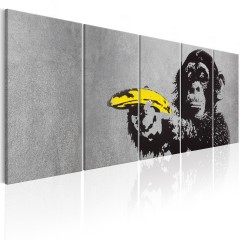 Artgeist Wandbild - Monkey and Banana