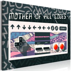 Artgeist Wandbild - Mother of All Codes (1 Part) Wide