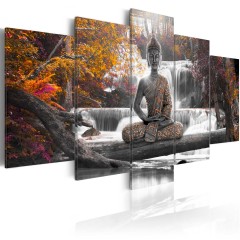 Artgeist Wandbild - Autumn Buddha