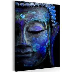 Artgeist Wandbild - Blue Buddha