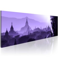 Artgeist Wandbild - Purple Zen