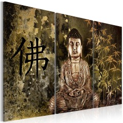 Artgeist Wandbild - Statue von Buddha