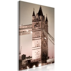Artgeist Wandbild - London Bridge (1 Part) Vertical