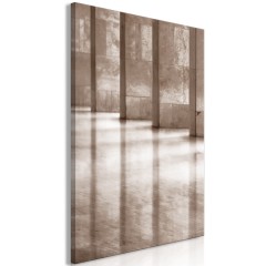 Artgeist Wandbild - Luminous Corridor (1 Part) Vertical