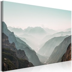 Artgeist Wandbild - Mountain Horizon (1 Part) Wide