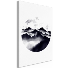 Artgeist Wandbild - Mountain Landscape (1 Part) Vertical