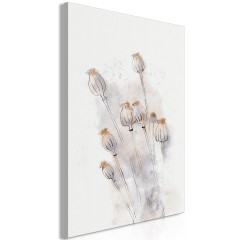 Artgeist Wandbild - Peaceful Poppies (1 Part) Vertical