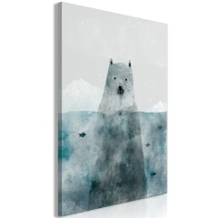 Artgeist Wandbild - Polar Bear (1 Part) Vertical