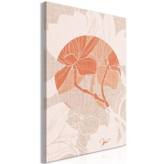 Artgeist Wandbild - Stylish Magnolia (1 Part) Vertical